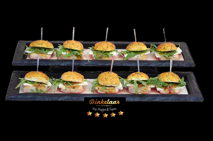 mini brie honing walnoot broodje 10 stuks