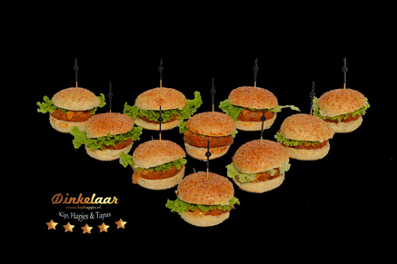 mini hamburgers 10 stuks