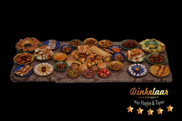 Spaanse Tapas Tafel - 15 personen